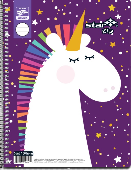 C. Prof. Star Kid Liso raya 100 Hojas Estrella 0669